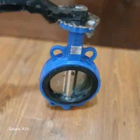 شیر پروانه ای زبانه استیل 125