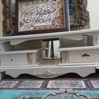 میز تلوزیون پنج تیکه سالم و در حد نو