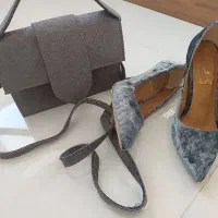 ست کیف و کفش مجلسی              5.7900|کیف، کفش، کمربند|کاشمر, |دیوار