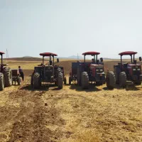 دو حلقه لاستیک تراکتور