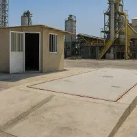 باسکول ۵۰ تن بتنی مخصوص کامیون