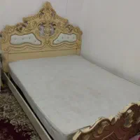 تخت خواب دو نفره سالم|تخت و سرویس خواب|پارس‌آباد, |دیوار