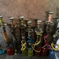 قلیون چوبی و موسو|صنایع دستی و سایر لوازم تزئینی|گلپایگان, |دیوار