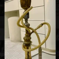 قلیون برنجی حکاکی‌شده، بدنه‌ برنجی سنگین ومقاوم