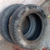 لاستیک پراید و یک جفت کمک عقب پراید