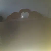 تخت دونفره بدون تشک سالم