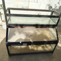 ویترین آلومینیومی مغازه|بوفه، ویترین، کنسول|سقز, |دیوار