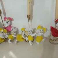 خرگوش های نمدی زیبا