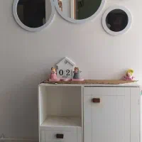 کنسول و اینه نو تمیز