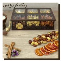 جعبه پذیرایی سی دآ مدل لوکسی 6 مناسب آجیل،شکلات