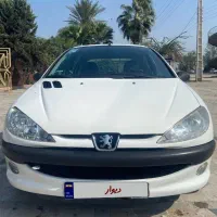 فروش 206 سفید تیپ 2 مدل 95