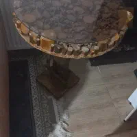 میز ناهارخوری میز خاطره ساعت ایستاده|میز و صندلی غذاخوری|شیراز, شیشهگری|دیوار