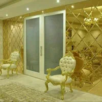 آینه لوزی طلایی به قیمت دوسال قبل ارسال از مشهد