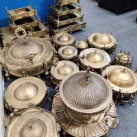 منقل های برنجی دست ساز/صنایع دستی یوسفی