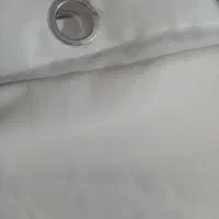 پرده حریر ساده استفاده نشده با دستک|پرده، رانر، رومیزی|مشهد, آزادشهر|دیوار