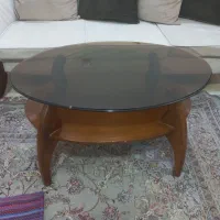 مبل سه نفره به همراه جلو مبلی و۱ عددعسلی|مبلمان خانگی و میز عسلی|تهران, هاشمآباد|دیوار