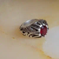 انگشتر گارنت درجه یک