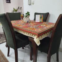 میز نهارخوری چهار نفره چوبی|میز و صندلی غذاخوری|فردیس, فردیس|دیوار