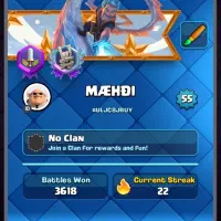 اکانت رویال و کلنز