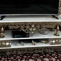 میز تلویزیون برنزی