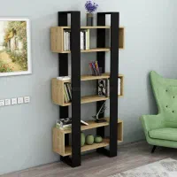 کتابخانه|کتابخانه، شلف، قفسه‌های دیواری|دوگنبدان, |دیوار