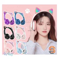 هدفون گربه ای گوش دار LED با کیفیت و شیک اصلی