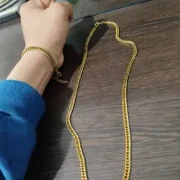 نیم ست گردنبند دستبند