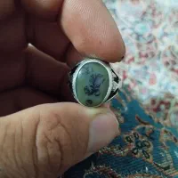 انگشتر موزنایت شجر ممی فیروزه لعل شفت|جواهرات|کرمان, |دیوار