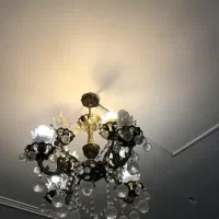 لوستر برنزی|لوستر و چراغ آویز|اهر, |دیوار