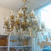 لوستر برنز چکی برنز اقساطی بدون سود|لوستر و چراغ آویز|قم, نیروگاه|دیوار