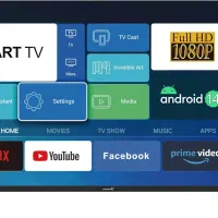 تلویزیون ۴۳ اینچ اسمارت آندروید ویدوکان اصل آکبند