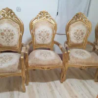 یک دست مبل سلطنتی کاملا سالم ۹نفره همراه با۴ میزا|مبلمان خانگی و میز عسلی|کرمانشاه, |دیوار