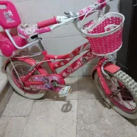 دوچرخه دخترانه صورتی رنگ