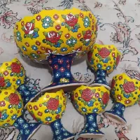 ظروف سفالی وطرح سنگی|صنایع دستی و سایر لوازم تزئینی|مرودشت, فاز اول شهرک فرهنگیان|دیوار