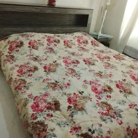 تخت خواب دونفره چوب راش