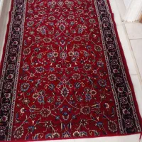 کناره تمیز شسته شده وسالم سالم|گلیم، جاجیم، گبه|یزد, |دیوار