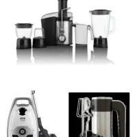 آبمیوه گیری 4 کاره ،جاروبرقی،همزن دستی کاملا نو