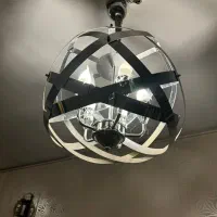 لوستر|لوستر و چراغ آویز|کرج, ساسانی (قلمستان)|دیوار