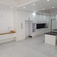 کابینت نئوکلاسیک با میز بار چوب (خانه)(سبز)|مصالح و تجهیزات ساختمان|قم, باجک دو|دیوار