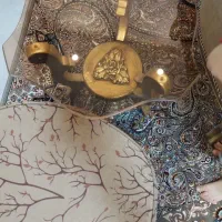 میز بزرگ مبل و ۳ عسلی|مبلمان خانگی و میز عسلی|مبارکه, |دیوار