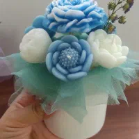 باکس گل شمع جاویدان|صنایع دستی و سایر لوازم تزئینی|ساری, |دیوار