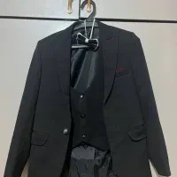 کت شلوار شیک با کفش