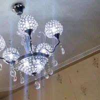 لوستر کریستال ۵ شاخه