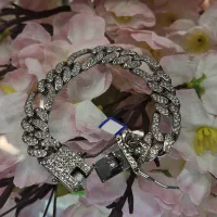 دستبند فول نگین کارتیر استیل .شاهد ۳۳ پاساژ ایلما