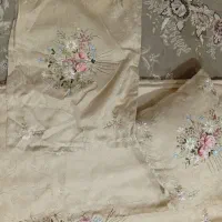 سرویس رو تختی خارجی عروس روبان دوزی شده|سرویس روتختی|قم, آزادگان|دیوار