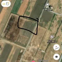 قطعه زمین 2500 متر با مجوز گلخانه با سند بر جاده