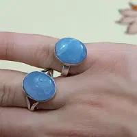 انگشتر نقره عقیق کبود حرزدار