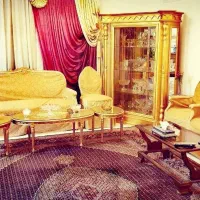 مبل 9نفره چوب گردو سالم میز ناهار خوری 8نفره بوفه