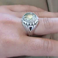 انگشتر نقره الماس موزانایت درجه۱|جواهرات|هشتگرد, تهران دشت|دیوار