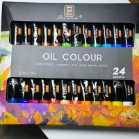 رنگ روغن 24 رنگ 12 میل